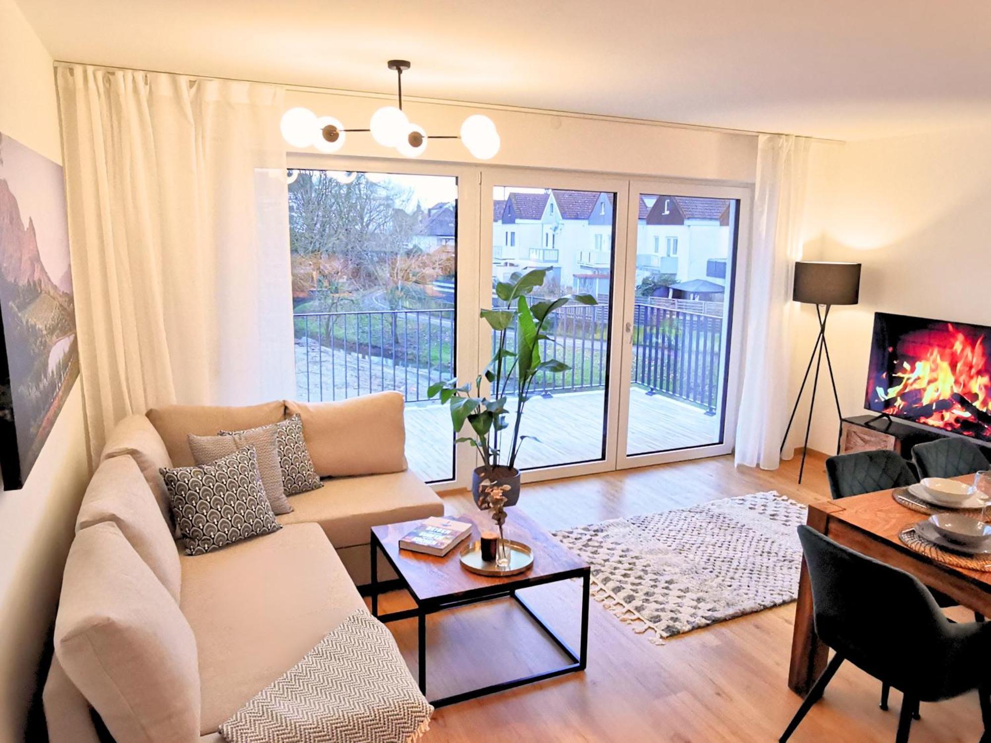 Apartmán Fynbos Penthouse Deluxe, Balkon, Parkplatz Straubing Exteriér fotografie