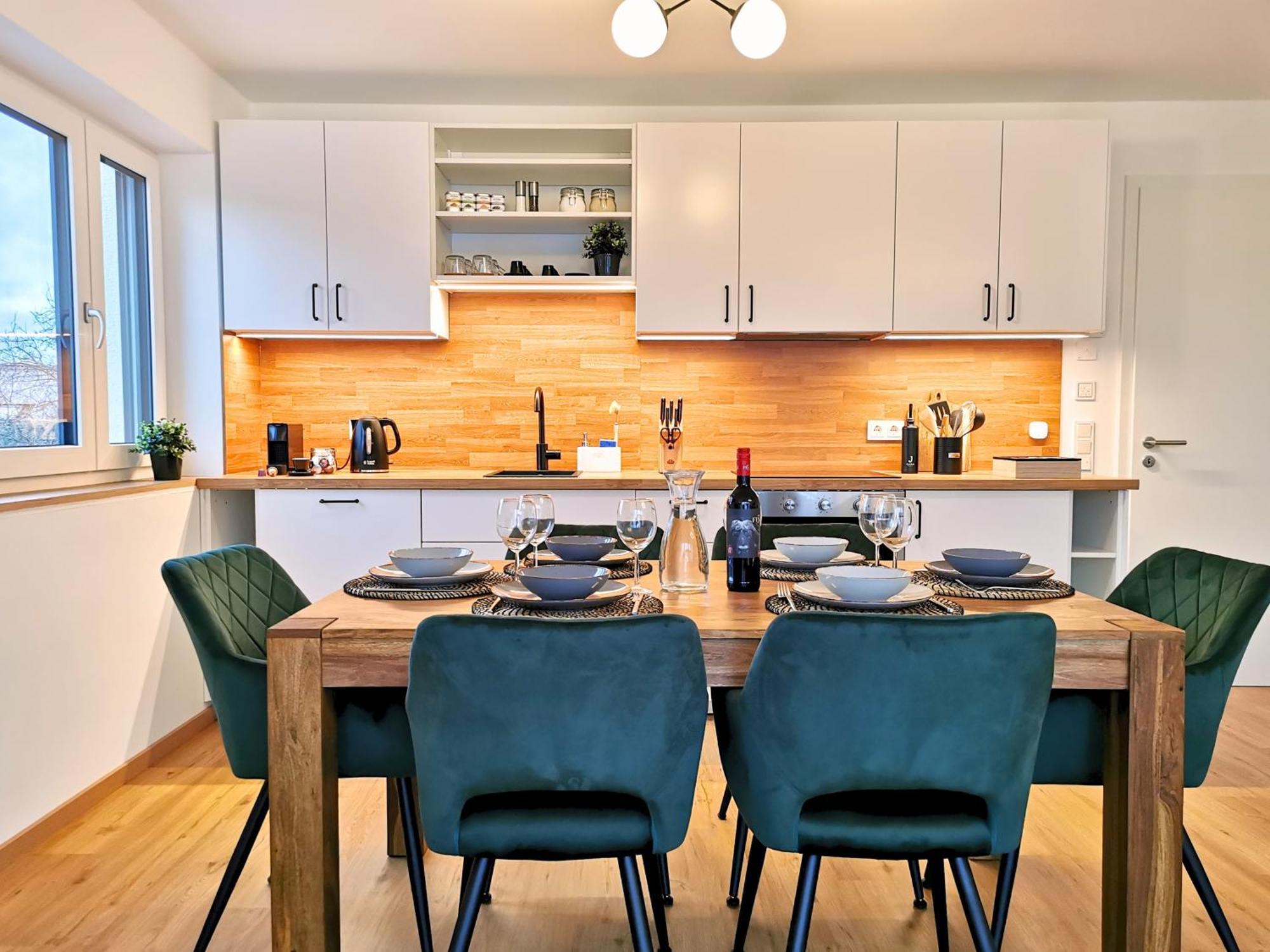 Apartmán Fynbos Penthouse Deluxe, Balkon, Parkplatz Straubing Exteriér fotografie