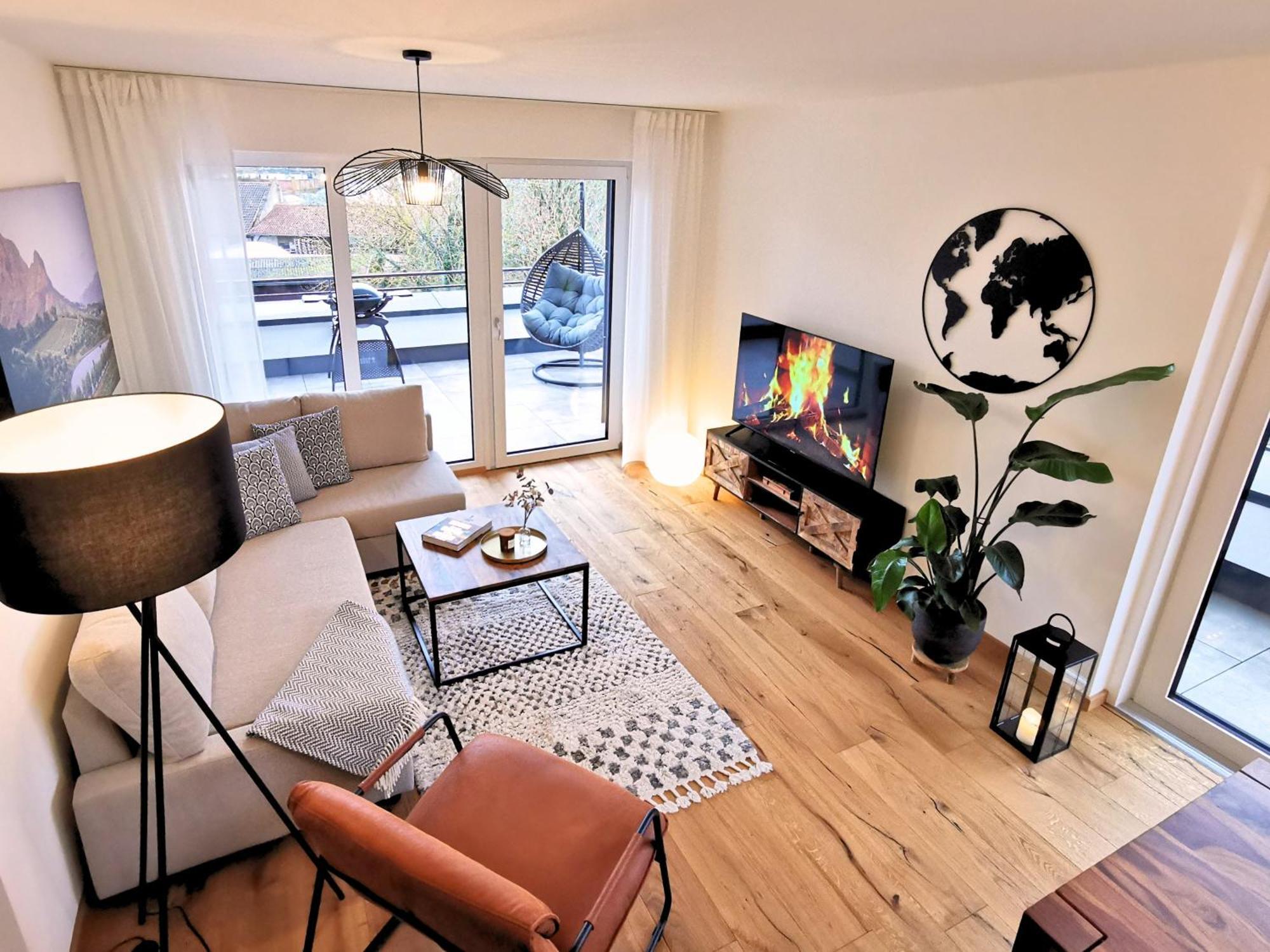 Apartmán Fynbos Penthouse Deluxe, Balkon, Parkplatz Straubing Exteriér fotografie