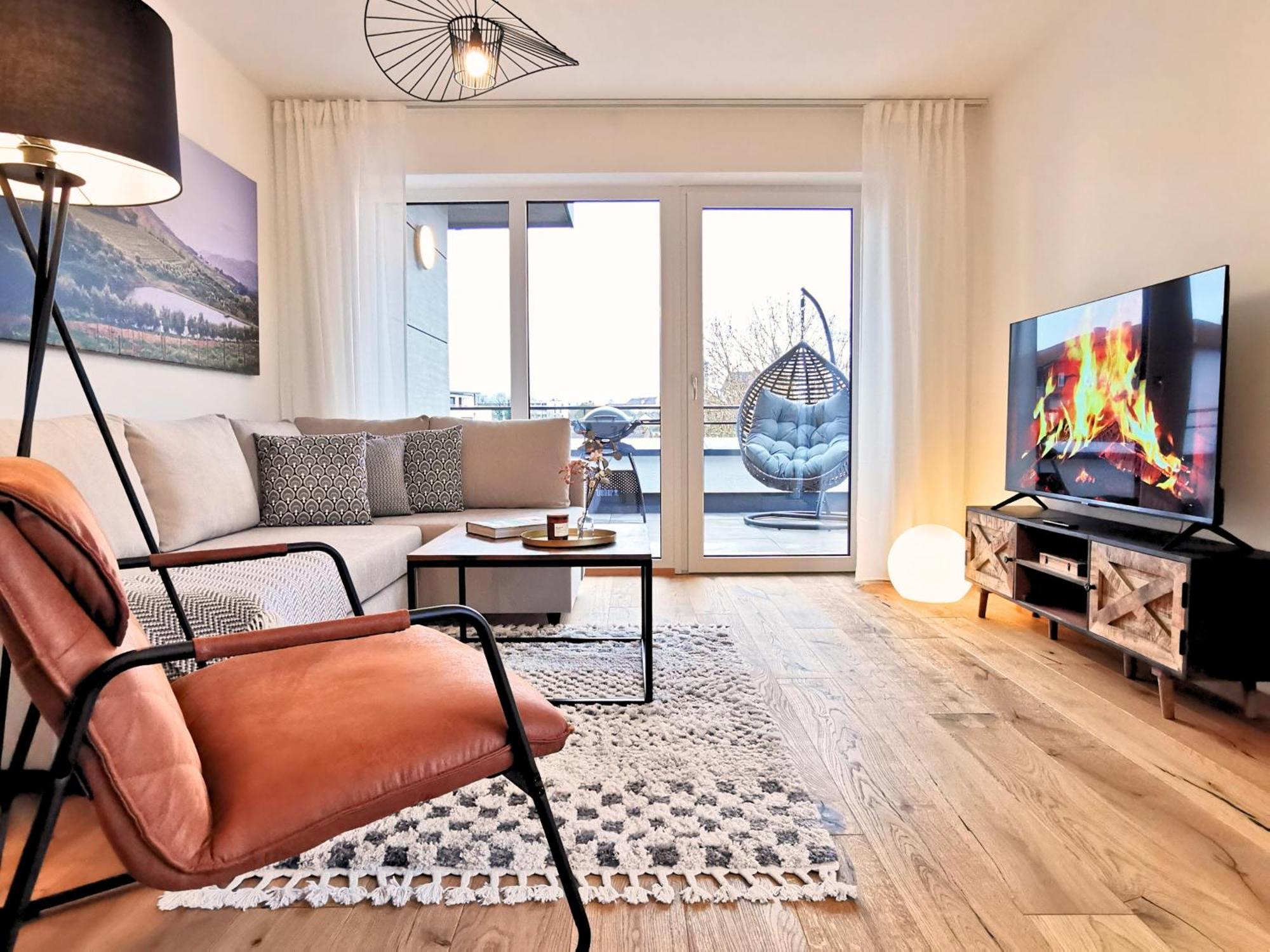 Apartmán Fynbos Penthouse Deluxe, Balkon, Parkplatz Straubing Exteriér fotografie