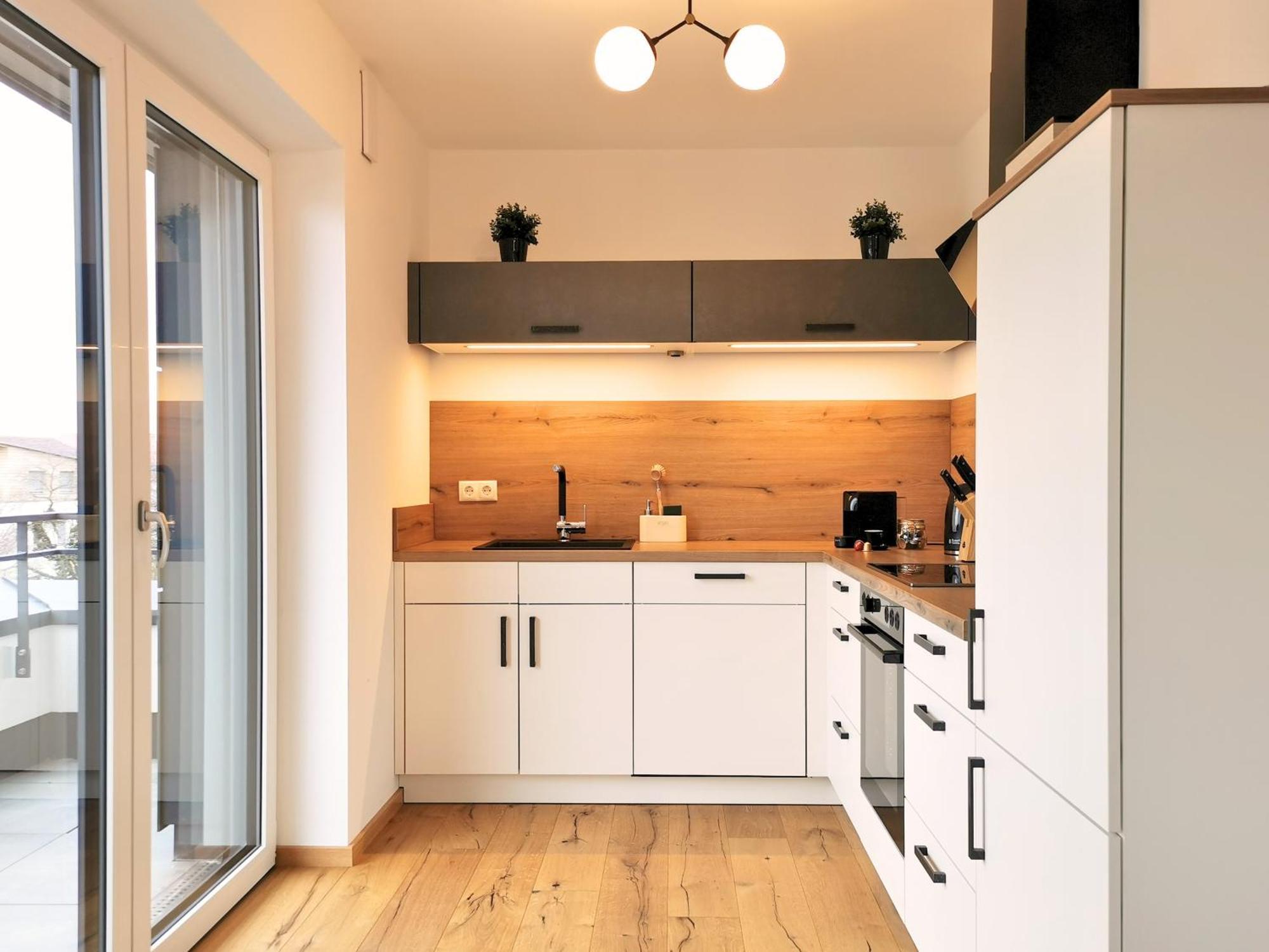 Apartmán Fynbos Penthouse Deluxe, Balkon, Parkplatz Straubing Exteriér fotografie